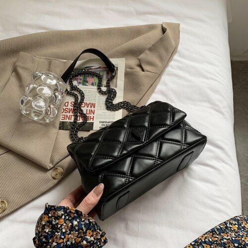 Shoulder Bag Synthetic Leather Luxury Handbag 15*20*12 CM Travelling Pouch 1 PC