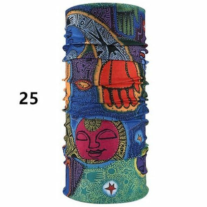 Hiking Scarf Sport Headwear Reversible Bandana Turban Scarves Outdoor Cycling