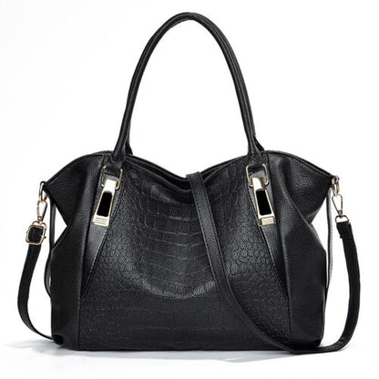 Womens PU Leather Handbags Top Handle Satchel Crossbody Shoulder Bag Tote Purse