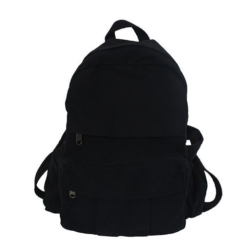 Vintage Backpack Traveling Bag Student Zipper School Bag 30*13*35 CM Leisure 1PC