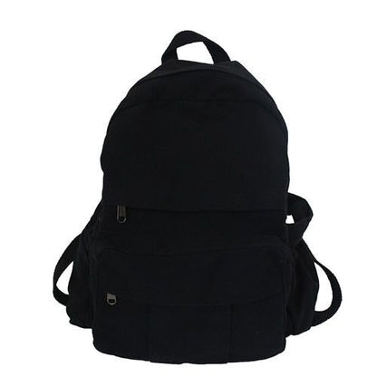 Vintage Backpack Traveling Bag Student Zipper School Bag 30*13*35 CM Leisure 1PC
