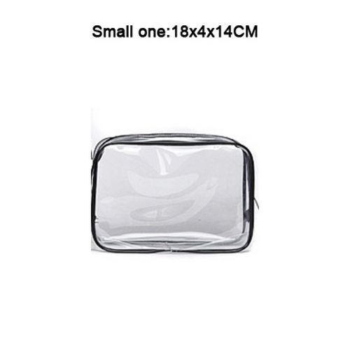 Traveling Transparent Cosmetic Makeup Bag Organizer Toiletry Case Waterproof PVC