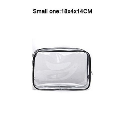 Traveling Transparent Cosmetic Makeup Bag Organizer Toiletry Case Waterproof PVC