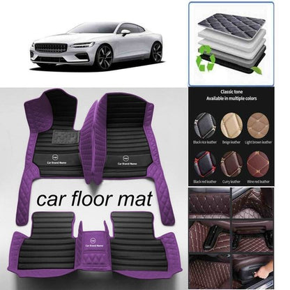 For Jaguar All Models 2000-2020 Car Floor Mats Luxury Custom Waterproof Carpets