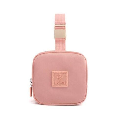 Mini Belt Bag Canvas Coin Purse Clutch Small Pouch Satchel Money Bag Card Holder