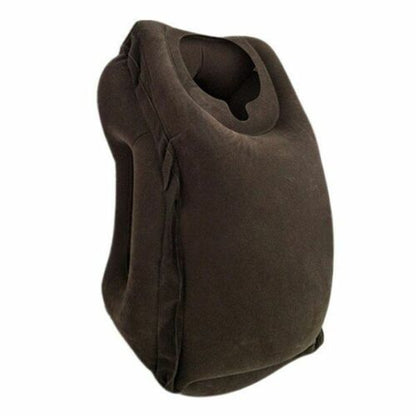 Travel Sleeping Bag Inflatable Portable Cushion Neck Pillow Outdoor Flight Train