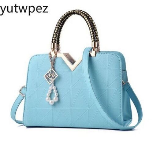 Bags Luxury Shoulder Purse Fashion Handbags Synthetic Shell Bags Beading Zipper