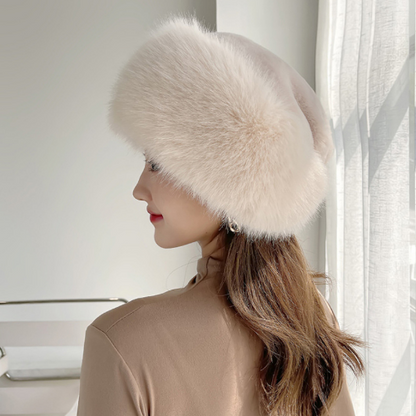 Women Warm Snow Ski Cap Faux Fur Hat Lady Windproof Winter Hats for Women Hat