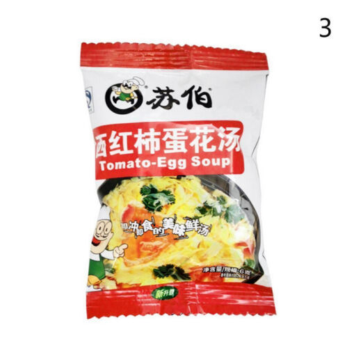 Vegetable Egg Soup Instant Vegetable Soup Delicious 1/ Package Freeze-dried Soup