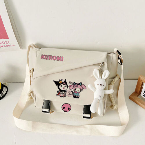 My Melody Messenger Bag Kuromi My Melody Shoulder Bag Backpack Unisex Bag