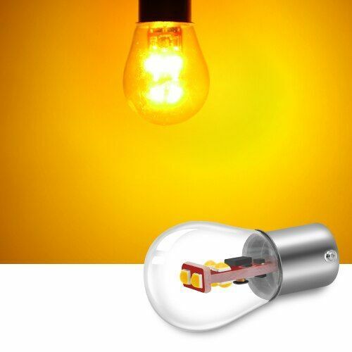 LED Bulb S35 800LM 2Pcs 1156 BA15S P21W 1157 BA15D BAY15D P21/5W BAU15S R5W Car