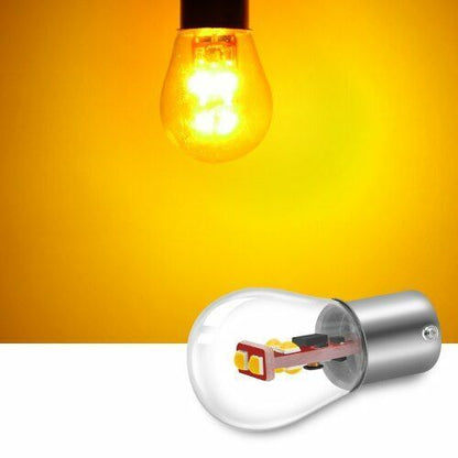 LED Bulb S35 800LM 2Pcs 1156 BA15S P21W 1157 BA15D BAY15D P21/5W BAU15S R5W Car