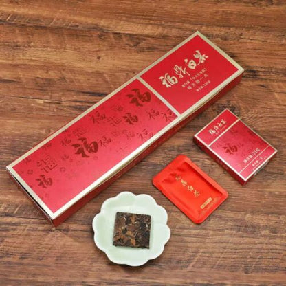 30Pcs Fuding White Tea Brick Shoumei Old White Tea Portable Package White Tea