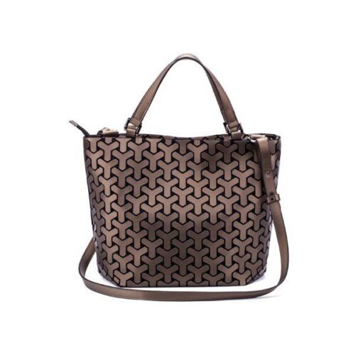 Luminous Big Bag Holographic Reflective Geometric Shoulder Bags Handbags Zipper