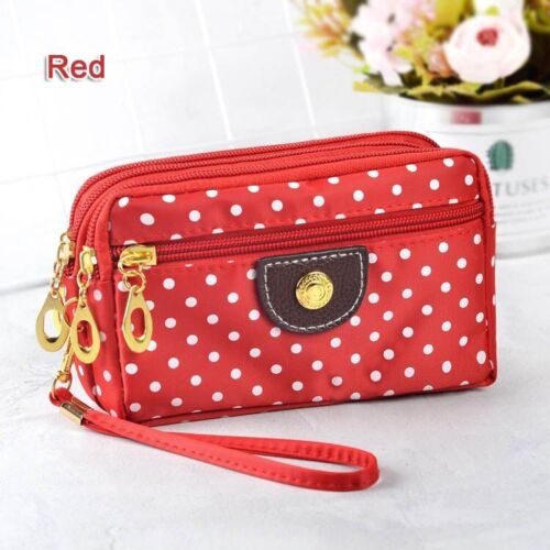 Fashion Women Wallets Small Handbags Canvas Zipper Clutch Coin Purse Pocket 1PC