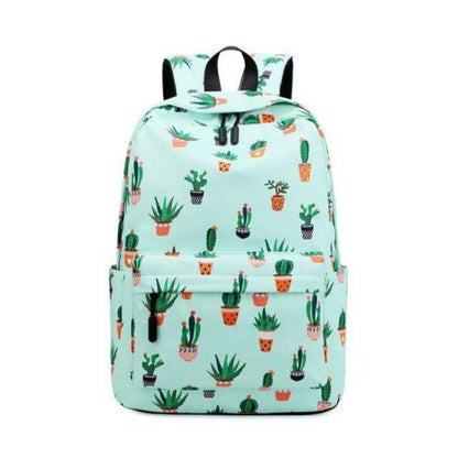 Waterproof Nylon Lightweight Backpack Women 16.5 inch School Student Book Bags
