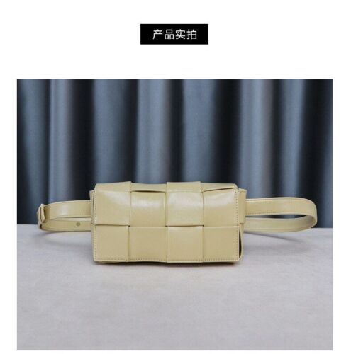 Cow Genuine Leather Waist Bag Crossbody Shoulder Purse Chest Bag Waist Phone Bag