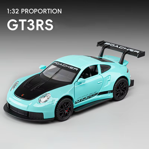 1:32 911 GT3 RS Alloy Sports Car Model Diecast Metal Racing Car Vehicles Model S