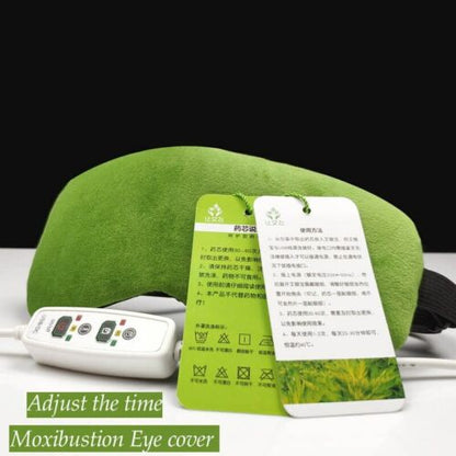 Chinese Moxibustion Eye Patch Mugwort Eye Massage Blindfold Hot Steam Moxa 艾灸艾草