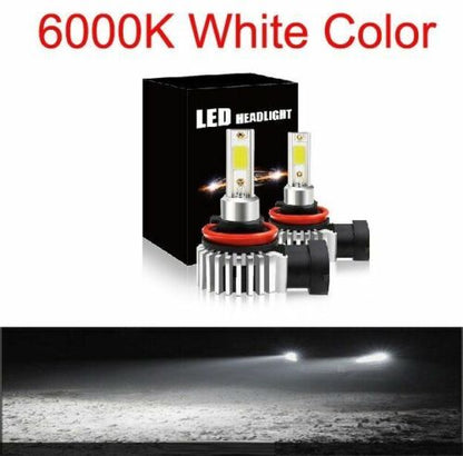 Car LED Headlight 2pcs 60W 12000LM Bulbs H11 9006 HB4 9005 HB3 H4 H7 H8 H9 H1 D9