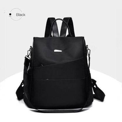Lightweight Backpack Oxford Waterproof Elegant Rucksack Shopping School Bags Red