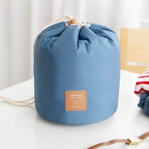 Round Cosmetic Bag Waterproof Beautiful Makeup Bag Travel Organizer Storage Bags