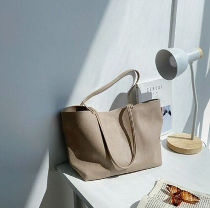 Handbag Big Bag Shoulder Purse Fashion Trend Large Tote Pouch Hasp 30*15.5*30 CM