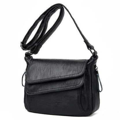 Genuine Leather Luxury Handbag Bag Summer White Purse Shoulder Messenger Bag 1PC