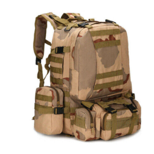 50L Tactical Backpack Men Sport Tactical Bag Hiking Travel Laptop Backpacks