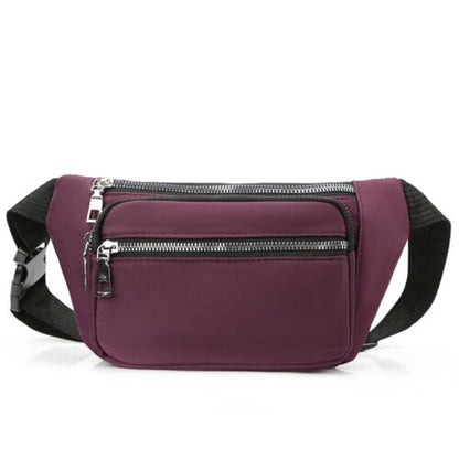Waist Bag Fanny Pack For Men Women/Hip Belt Bum Pouch/Sport Travel Purse Unisex