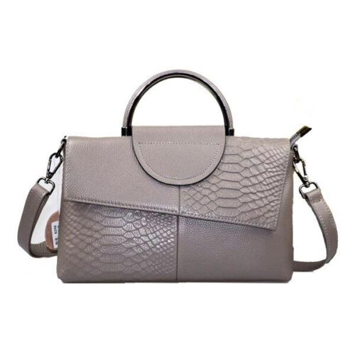 Crocodile Pattern Genuine Leather Crossbody Purse Small Shoulder Bag Handbag 1PC