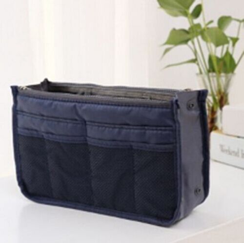 Zipper Makeup Bag Cosmetic Purse Small Handbag Travelling Storage Pouch 28*10*18