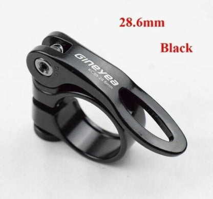 Bike Seat Clamp 28.6/30.2/31.8/34.9mm Alloy Aluminum Mountain MTB BMX Road 40g