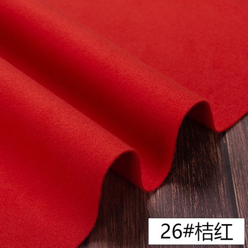 Fall Thick Solid Cashmere Imitation Wool Cloth Diy Coat Woollen Fabric Wide 57"