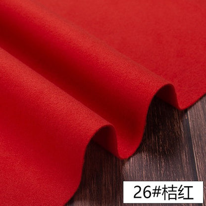Fall Thick Solid Cashmere Imitation Wool Cloth Diy Coat Woollen Fabric Wide 57"