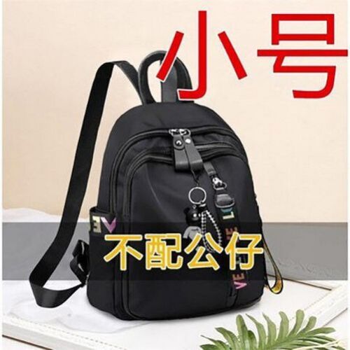 Oxford Cloth Backpack Student Bag Canvas Waterproof Travel Trend Backpack Zipper