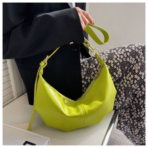 Soft Leather Handbag Vintage Crossbody Bags Shoulder Purse 37*17*7 Cm Polyester