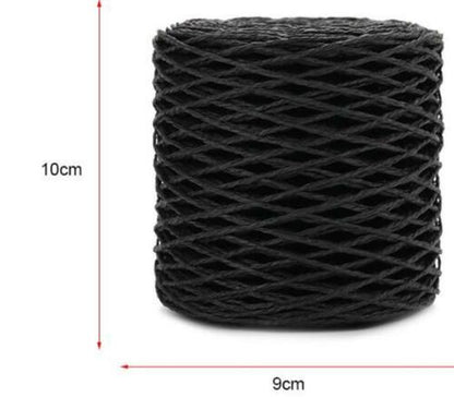 200M 2mm Raffia Paper Cord StrawRope Yarn DIY Crochet Summer Beach Hat Bag Craft