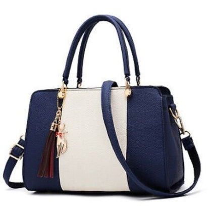Women Faux Leather Shoulder Bag Tote Purse Handbags Messenger Crossbody Satchel