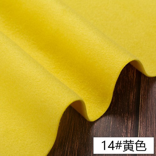Fall Thick Solid Cashmere Imitation Wool Cloth Diy Coat Woollen Fabric Wide 57"