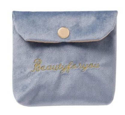 Velvet Cosmetic Bag Traveling Coin Money Purse Lipstick Storage Case Pouch Bags