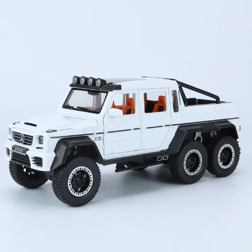1:20 G65 G63 6*6 Tire Alloy Car Model Diecast & Toy Metal Off-Road Vehicles Car