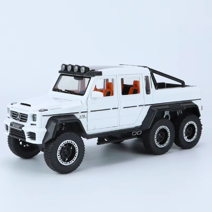 1:20 G65 G63 6*6 Tire Alloy Car Model Diecast & Toy Metal Off-Road Vehicles Car
