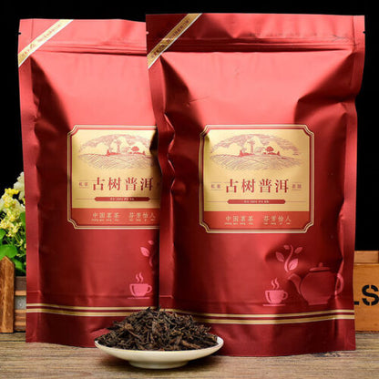 Puerh Ripe Tea Menghai Palace Puerh Tea Loose Tea Aged Tea