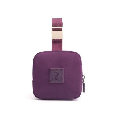 Mini Belt Bag Canvas Coin Purse Clutch Small Pouch Satchel Money Bag Card Holder