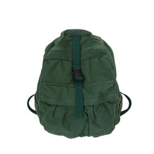 Vintage Backpack Traveling Bag Student Zipper School Bag 30*13*35 CM Leisure 1PC