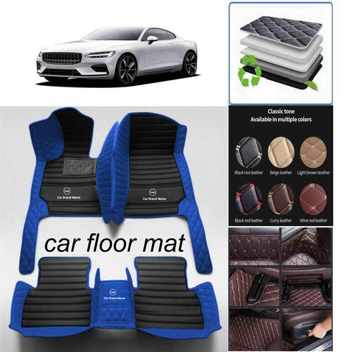 For Jaguar All Models 2000-2020 Car Floor Mats Luxury Custom Waterproof Carpets
