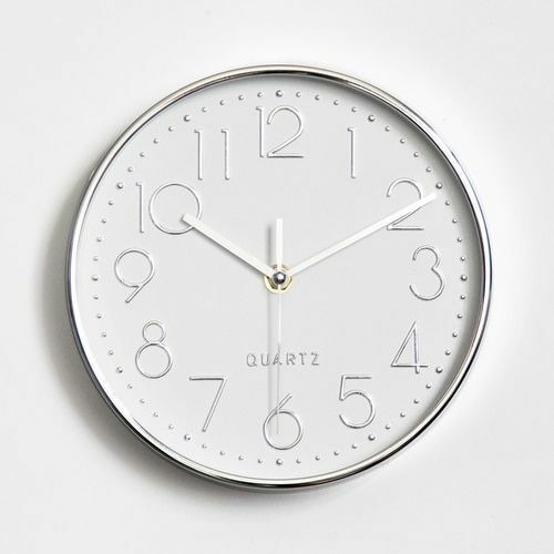 Antique Designer Watches 8/10/12/14" Plastic Quartz Silent Wall Clock Home Decor