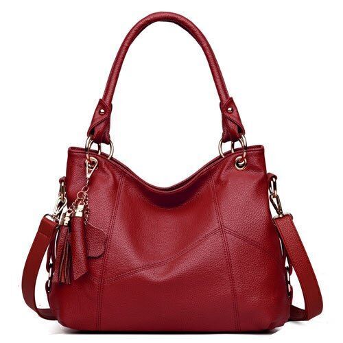 Messenger Bags Leather Handbag Crossbody Bag Shoulder Tote Bag Vintage Polyester