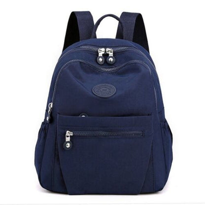 Traveling School Bag Waterproof Nylon Backpack Single Shoulder Bags 27*32*13 CM